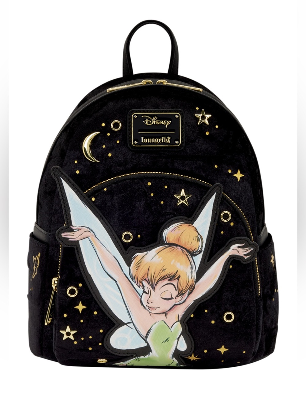 Tinker  NWT Bell Pixie Dust Velvet
Mini Backpack